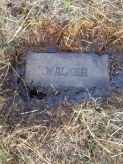 William P. Walker Grave Stone